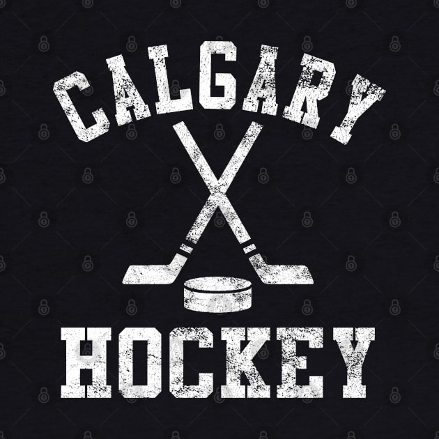 Vintage Calgary Hockey by tropicalteesshop